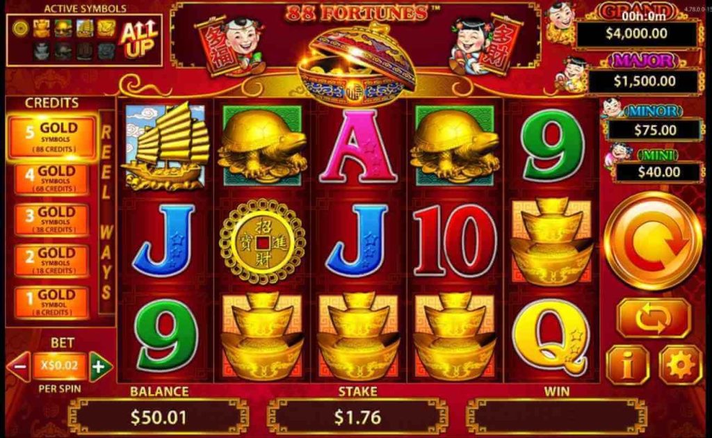 سلوت ماشين 88 Fortunes